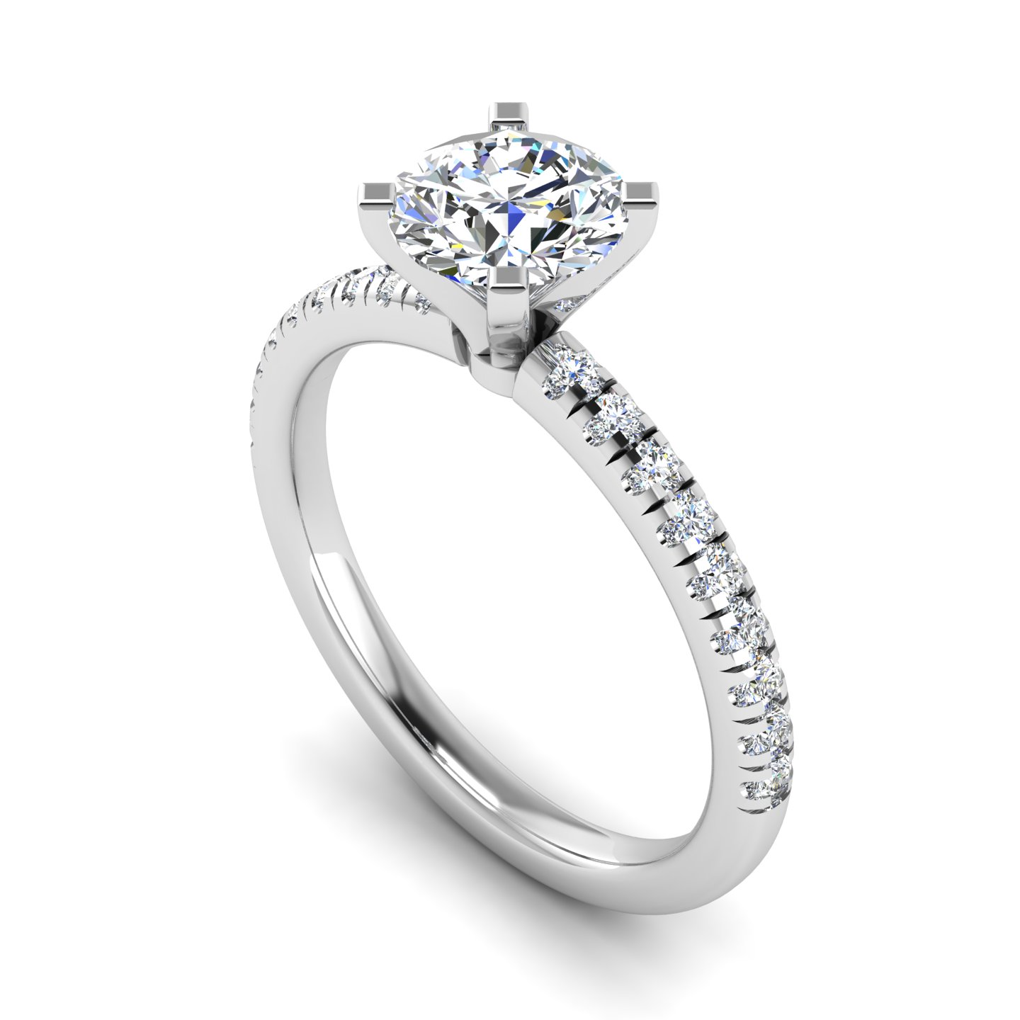 Kora Pave Engagement Ring